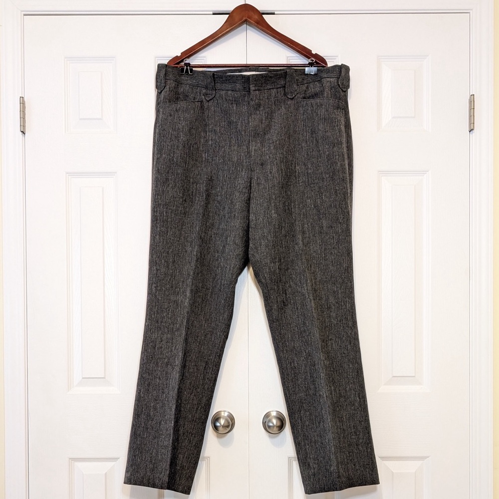 Circle S Men’s Vintage Grey Formal Pants Slacks